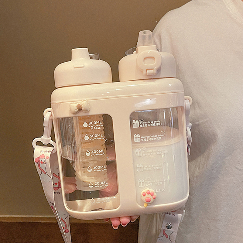 Botellas de agua de plástico d - Water Purification Straw reseña y precio