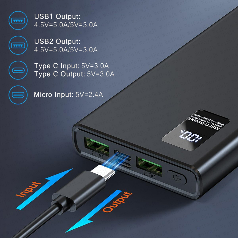 Xiaomi original 120W powerbank - Solar Emergency Charger reseña y precio