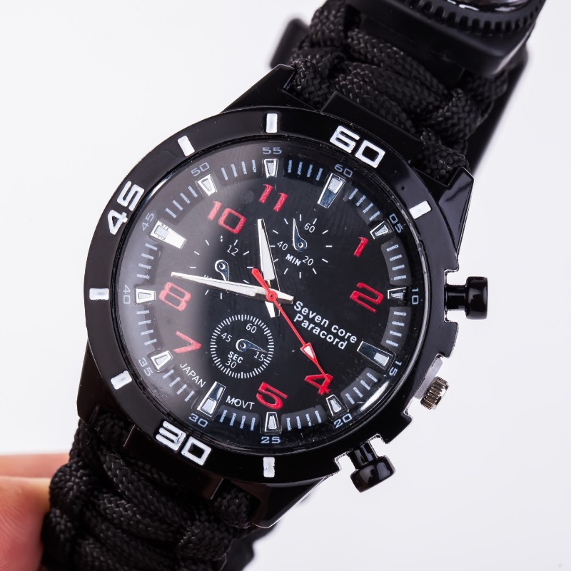 Reloj multifuncional para exte - Fire Starting Kit reseña y precio