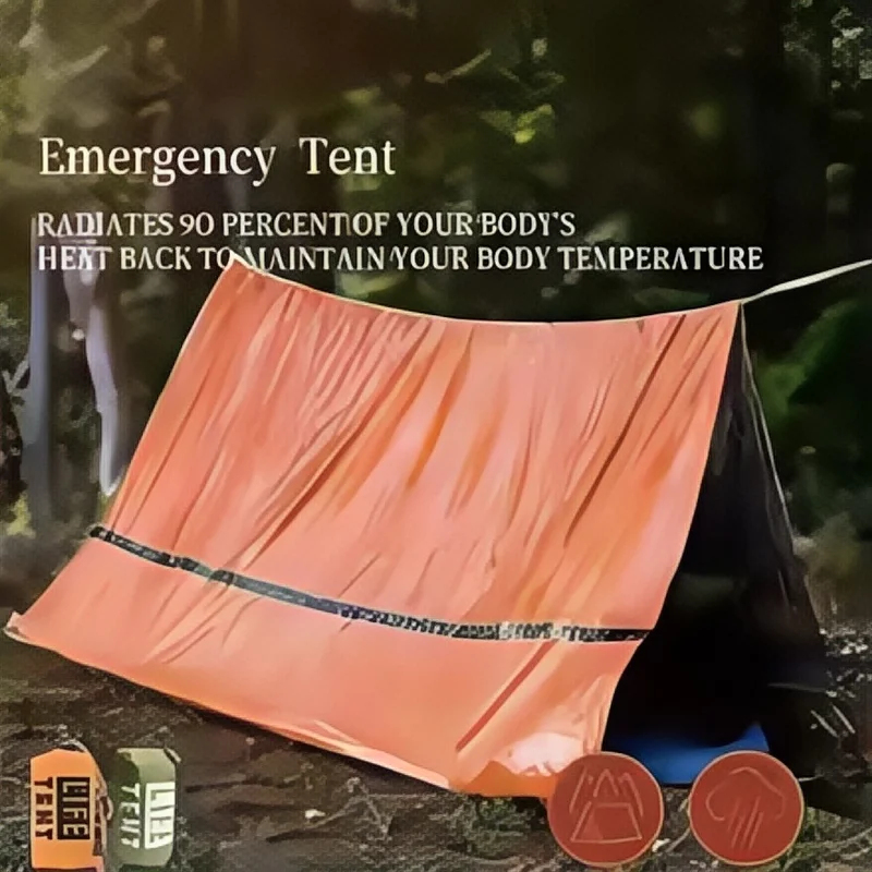 Refugio de Emergencia para 2 P - Emergency Mylar Tent reseña y precio