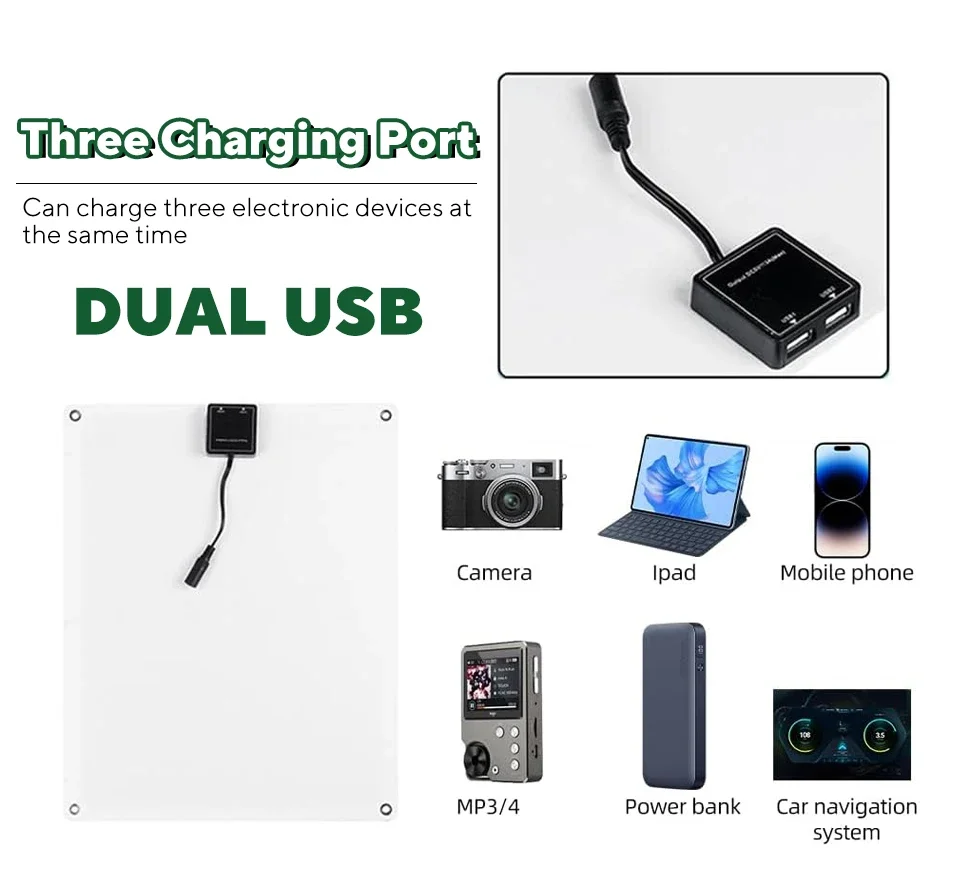 Kit de Panel Solar de 1000W, C - Solar Emergency Charger reseña y precio