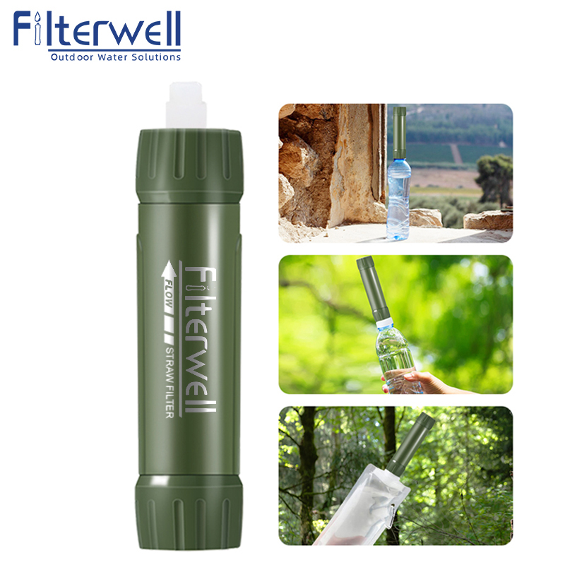 Filterwell-Mini filtro de agua - Water Purification Straw reseña y precio